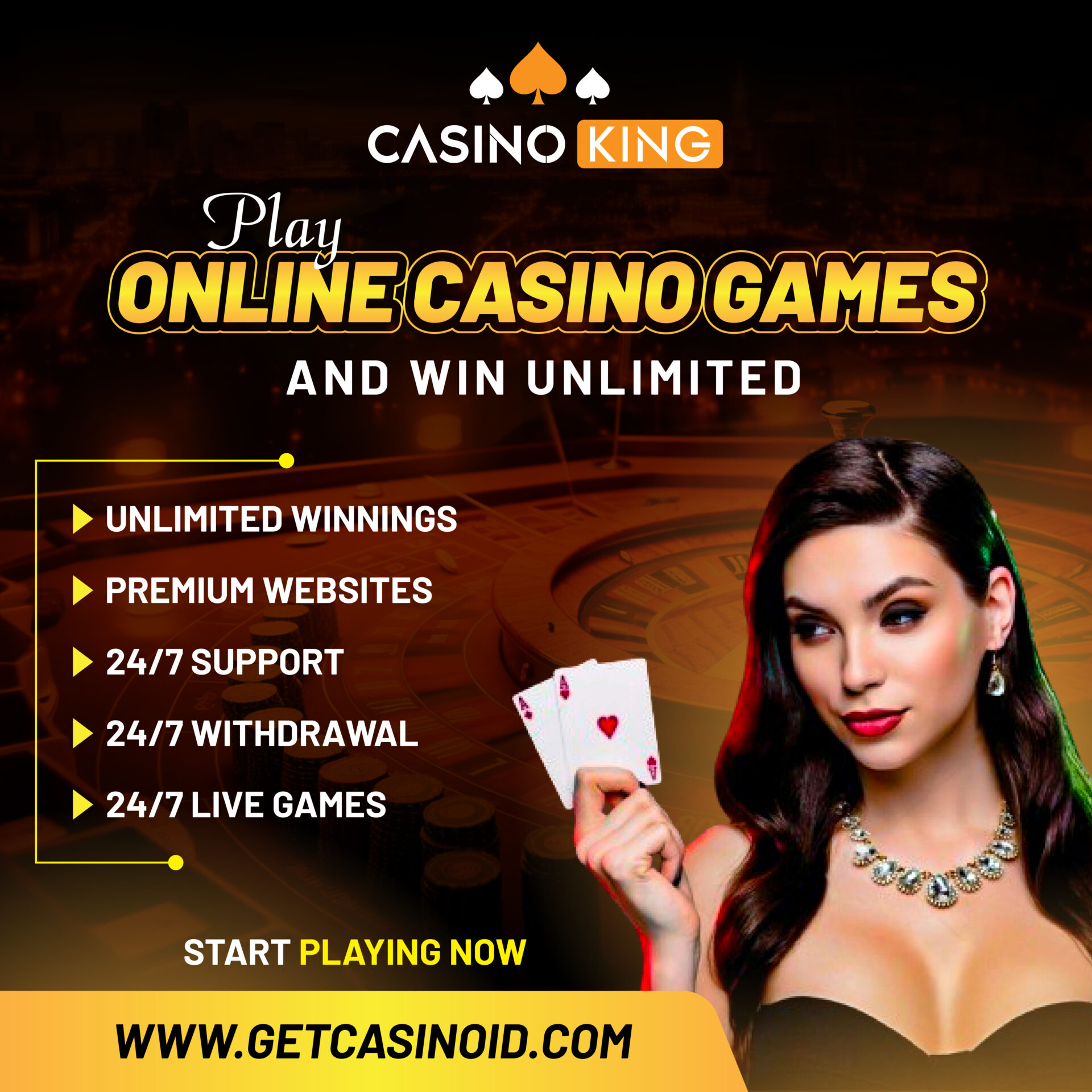 Play Live Roulette on GetCasinoID.com